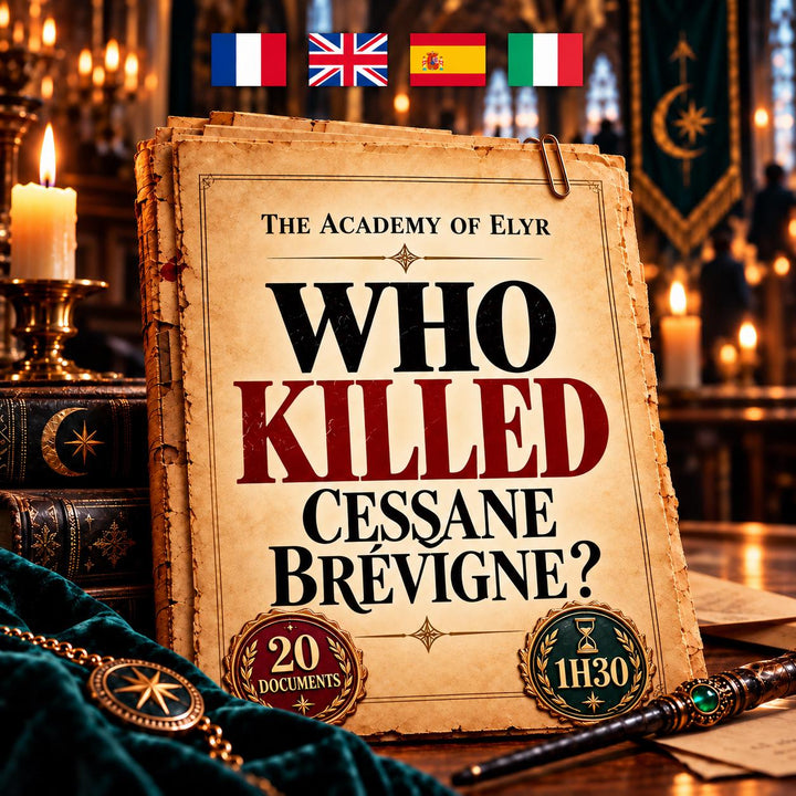 Mystery case file Who killed Cessane ? - The Academy of Elyr
